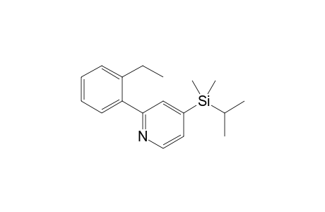 4-(Isopropyldimethylsilyl)-2-(2-ethylphenyl)pyridine