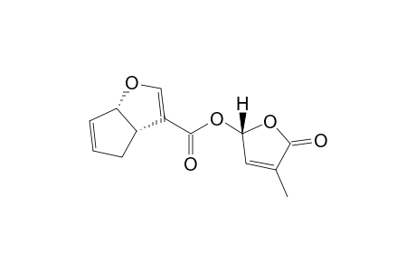 (3aS,6ac)-Dihydro-4H-cyclopenta[b]furan-2(S)-3-carboxylic acid 4-methyl-5-oxo-2,5-dihydrofuran-2-yl ester