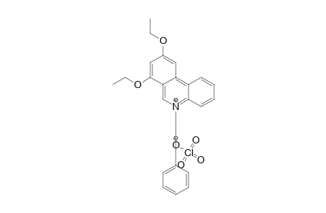 7.9-Diethoxy-5-phenylphenanthridinium-perchlorate