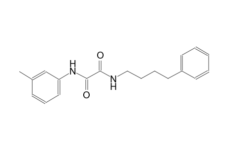 ethanediamide, N~1~-(3-methylphenyl)-N~2~-(4-phenylbutyl)-