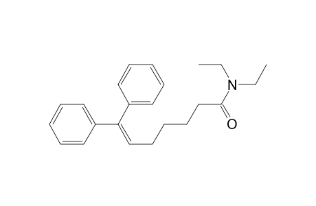 N,N-Diethyl-7,7-diphenyl-6-heptenamide
