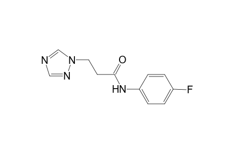 1H-1,2,4-Triazole-1-propanamide, N-(4-fluorophenyl)-