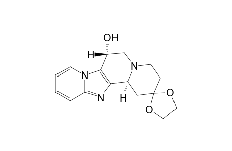 7-Hydroxypyrido[1',2':1,2]imidazo[4,5-a]quinolizin-2-one ethylene acetal isomer