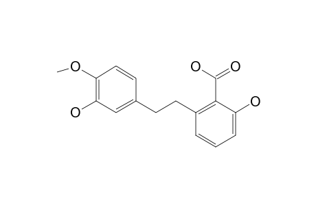 2-[2-(3-HYDROXY-4-METHOXYPHENYL)-ETHYL]-6-HYDROXYBENZOIC-ACID