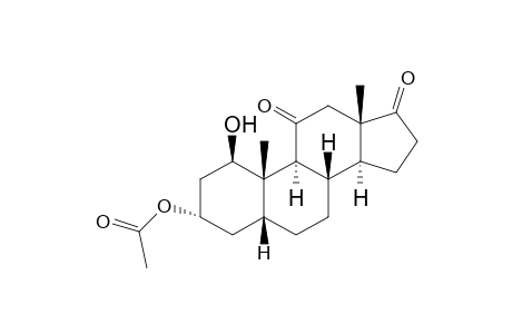 1β,3α-dihydroxy-5β-androstane-11,17-dione, 3-acetate