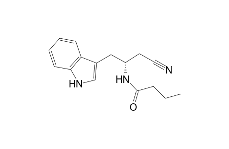 (R)-3-(N-Butynoylamino)-4-(1H-3-indolyl)butanenitrile