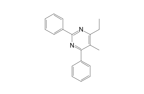 4-ethyl-5-methyl-2,6-diphenylpyrimidine