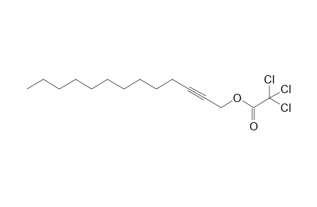 Trichloroacetic acid, tridec-2-ynyl ester