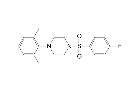1-(2,6-Dimethylphenyl)-4-[(4-fluorophenyl)sulfonyl]piperazine