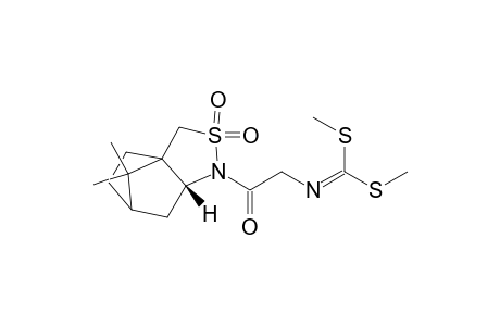 (2R)-N-{N-[bis(Methylthio) methylidene]glycyl}-bornane-10,2-sultam