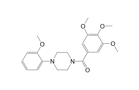 1-(2-methoxyphenyl)-4-(3,4,5-trimethoxybenzoyl)piperazine