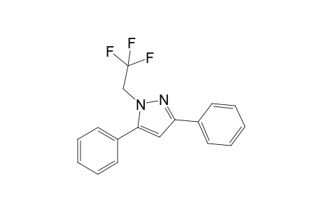 3,5-Diphenyl-1-(2,2,2-trifluoroethyl)-1H-pyrazole