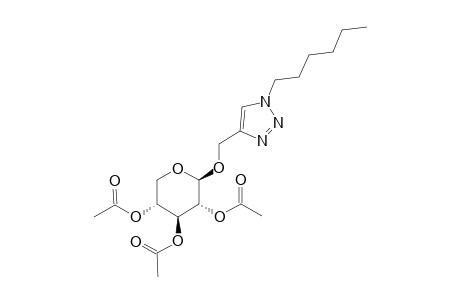 1-[(1-HEXYL-1,2,3-TRIAZOL-4-YL)-METHOXY]-2,3,4-TRI-O-ACETYL-BETA-D-XYLOPYRANOSIDE