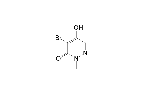 4-bromo-5-hydroxy-2-methyl-pyridazin-3-one