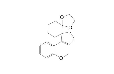 7-(2-Methoxyphenyl)-1,4-dioxadispiro[4.0.4.4]tetradec-7-ene