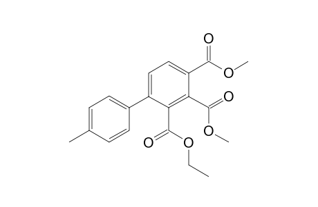 Ethyl-(1) Dimethyl-(2,3) 6-(p-methylphenyl)-benzene-1,2,3-tricarboxylate
