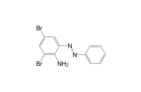Benzenamine, 2,4-dibromo-6-(phenylazo)-
