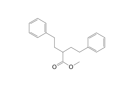 Benzenebutanoic acid, .alpha.-(2-phenylethyl)-, methyl ester