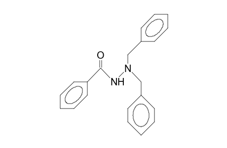 1-Benzoyl-2,2-dibenzyl-hydrazine