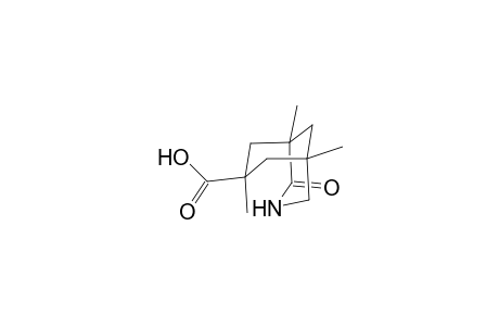 (1,5,7-Trimethyl-2-oxo-3-azabicyclo[3.3,1]nonan-7-carboxylic acid