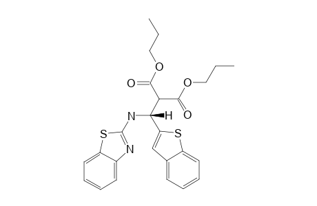 DIPROPYL-2-[BENZO-[B]-THIOPHEN-2-YL-(BENZO-[D]-THIAZOL-2-YL-AMINO)-METHYL]-MALONATE