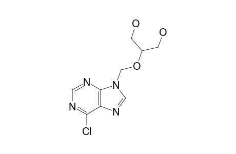 9-[(2-HYDROXY-1-(HYDROXYMETHYL)-ETHOXY]-METHYL]-6-CHLOROPURINE