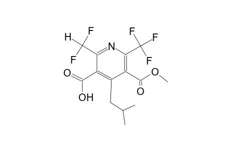 3,5-pyridinedicarboxylic acid, 2-(difluoromethyl)-4-(2-methylpropyl)-6-(trifluoromethyl)-, 5-methyl ester