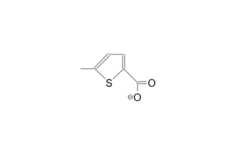 5-Methyl-thiophene-2-carboxylic acid, anion
