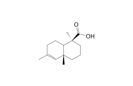 1,2,3,4,4a,7,8,8a - octahydro - 1.alpha.,4a.beta.,6 - trimethyl - naphthalene - 1.beta. - carboxylic acid (configuration at C1 is [S])