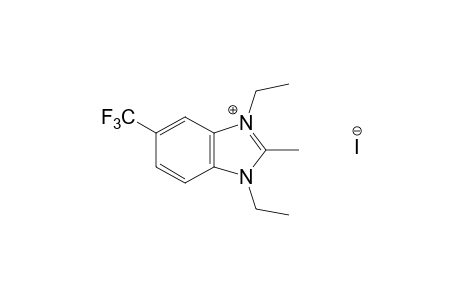 1,3-diethyl-2-methyl-5-(trifluoromethyl)benzimidazolium iodide