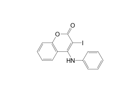 3-iodanyl-4-phenylazanyl-chromen-2-one