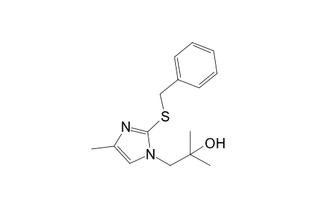 1-[2-(benzylsulfanyl)-4-methyl-1H-imidazol-1-yl]-2-methyl-2-propanol