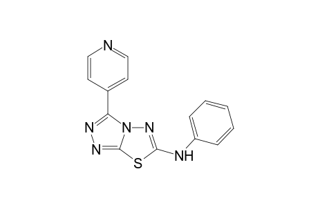 3-(4'-pyridyl)-6-phenylamino-S-triazolo[3,4-b]-1,3,4-thiadiazole