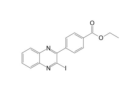 Ethyl 4-(3'-iodoquinoxalin-2'-yl)-benzoate
