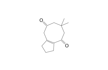 Bicyclo[6.3.0]undec-1(8)-ene-3,7-dione, 5,5-dimethyl-