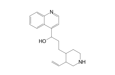3-(3-Ethenyl-4-piperidinyl)-1-(4-quinolinyl)-1-propanol