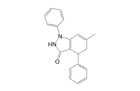 6-Methyl-1,4-diphenyl-1,2,4,5-tetrahydro-indazol-3-one