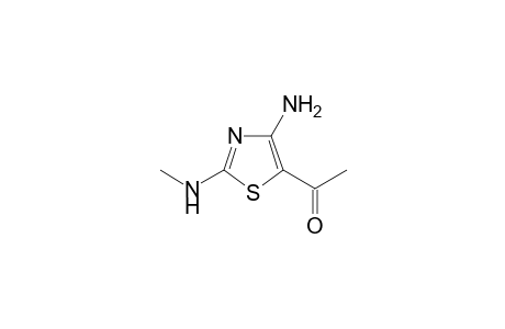 1-[4-amino-2-(methylamino)-1,3-thiazol-5-yl]ethanone