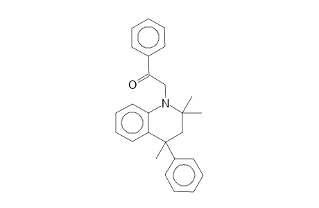 1-Benzoylmethyl-1,2,3,4-tetrahydro-2,2,4-trimethyl-4-phenylquinoline
