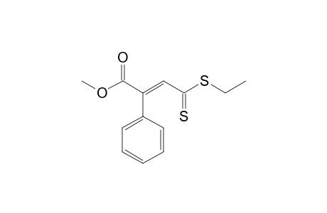 Ethyl (E)-3-methoxycarbonyl-3-phenylpropanedithioate