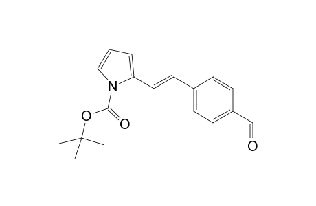 2-[(E)-2'-(4"-Formylphenyl)vinyl][1H]-1N-tert-butyloxycarbonylpyrrole