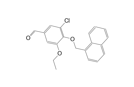 3-chloro-5-ethoxy-4-(1-naphthylmethoxy)benzaldehyde
