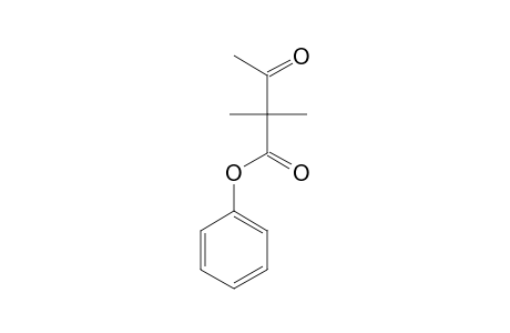 Phenyl-2,2-dimethyl-3-oxobutyrate