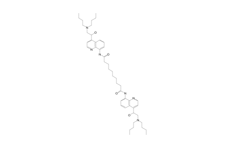 N,N'-BIS-(4-[2-(DIBUTYLAMINO)-1-HYDROXYETHYL]-QUINOLIN-8-YL)-SEBACAMIDE