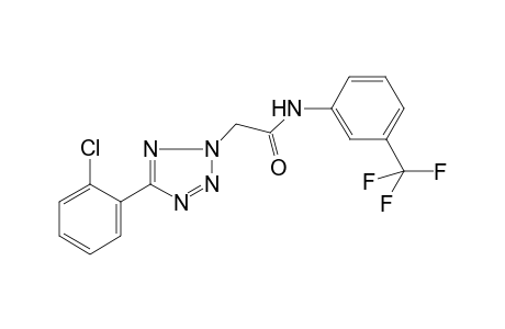 2-[5-(2-Chloro-phenyl)-tetrazol-2-yl]-N-(3-trifluoromethyl-phenyl)-acetamide