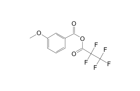 3-Hydroxybenzoic acid, o-pentafluoropropionyl-, methyl ester