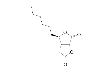 (1R,5R,6R)-6-HEXYL-2,7-DIOXA-BICYCLO-[3.3.0]-OCTAN-3,8-DIONE