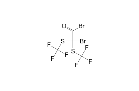 Bromo-bis(trifluoromethylsulfanyl)acetyl bromide