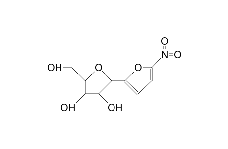 5-Nitro-2-(B-D-ribofuranosyl)-furan