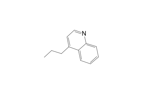 Quinoline, 4-propyl-